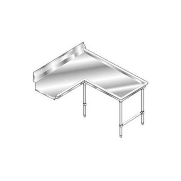 Aero Aerospec SS NSF Clean Island w/ Right Drainboard - 96 x 60 2CDI-R-96